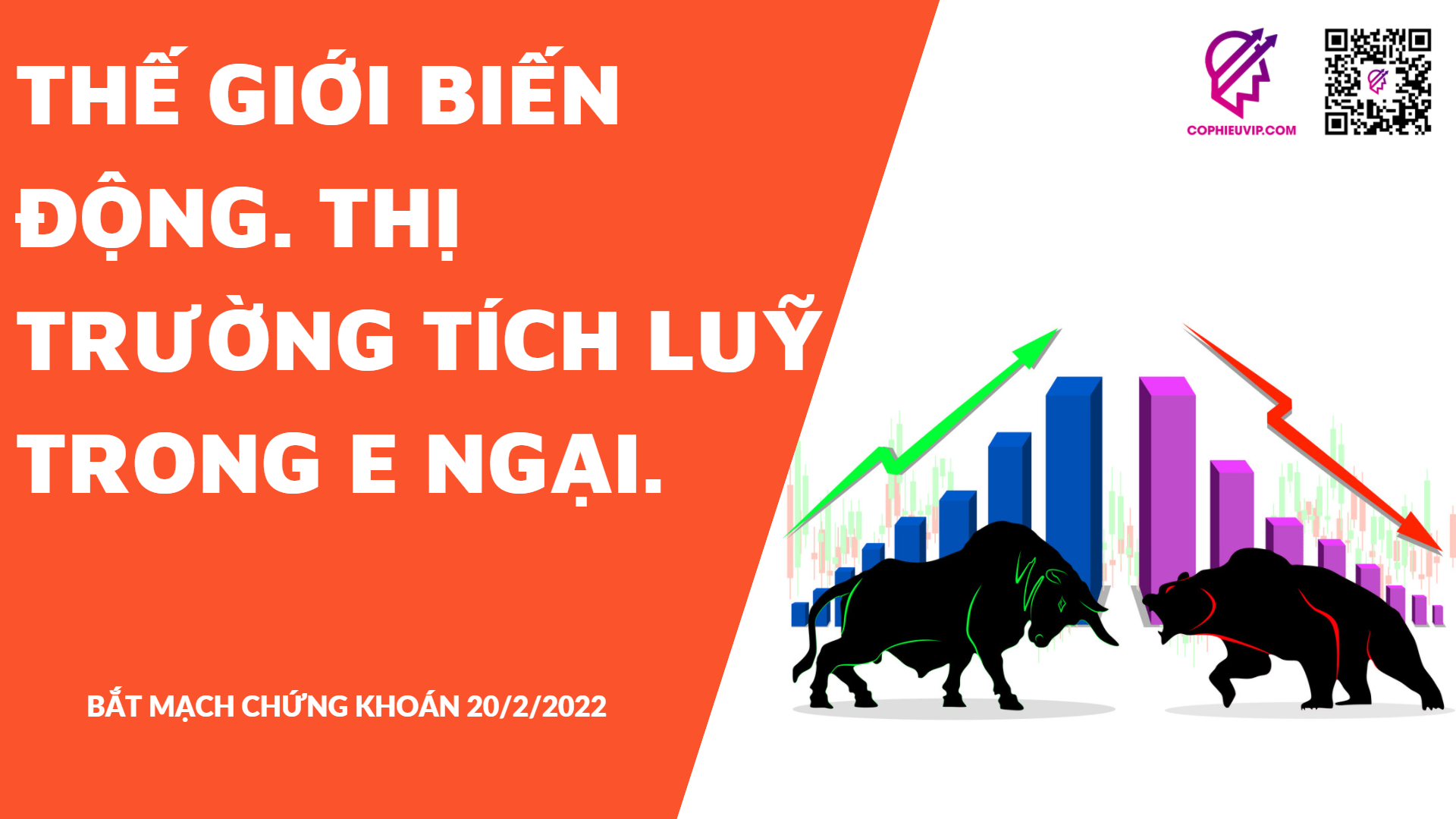 BẮT MẠCH CHỨNG KHOÁN 20/2/2022: Thế giới biến động. Thị trường tích luỹ trong e ngại.