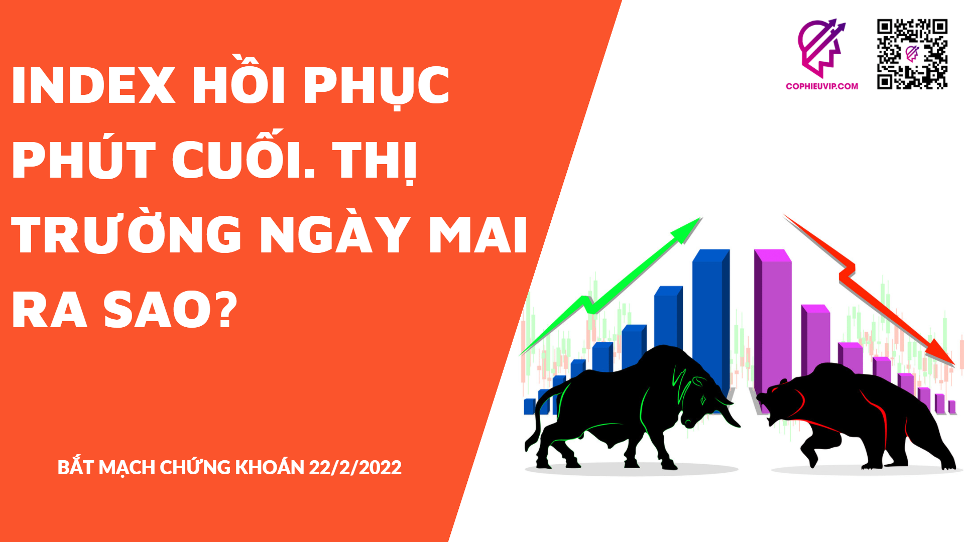 BẮT MẠCH CHỨNG KHOÁN 22/2/2022: Index hồi phục phút cuối. Thị trường ngày mai ra sao?