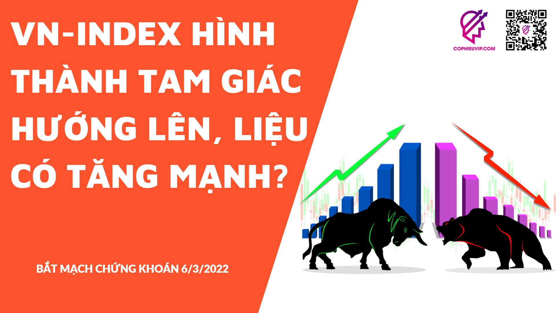 BẮT MẠCH CHỨNG KHOÁN 6/3/2022: VN-Index hình thành tam giác hướng lên, liệu có tăng mạnh?