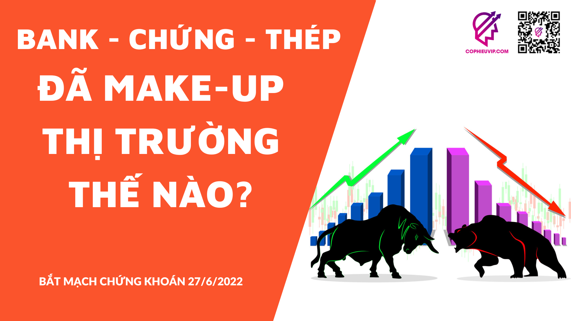 BẮT MẠCH CHỨNG KHOÁN 27/6/2022: Bank - Chứng - Thép đã make-up thị trường thế nào?