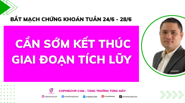 Bắt mạch chứng khoán tuần 24/6 - 28/6: Cần sớm kết thúc giai đoạn tích lũy