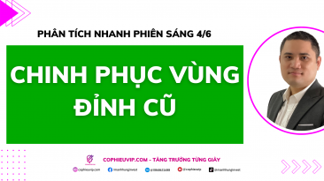 Phân tích nhanh phiên sáng 4/6: Chinh phục vùng đỉnh cũ