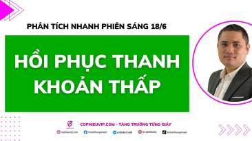 Phân tích nhanh phiên sáng 18/6: Hồi phục thanh khoản thấp