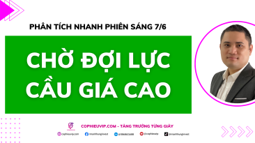 Phân tích nhanh phiên sáng 7/6: Chờ đợi lực cầu giá cao