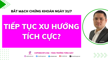 Bắt mạch chứng khoán ngày 31/7: Tiếp tục xu hướng tích cực?