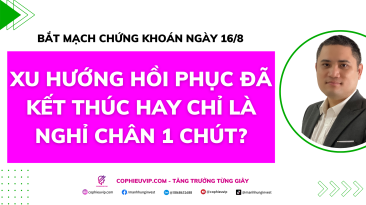 Bắt mạch chứng khoán ngày 16/8: Xu hướng hồi phục đã kết thúc hay chỉ là nghỉ chân 1 chút?