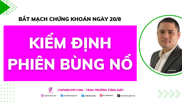 Bắt mạch chứng khoán ngày 20/8: Kiểm định phiên bùng nổ