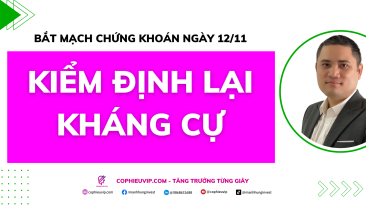 Bắt mạch chứng khoán ngày 12/11: Kiểm định lại kháng cự