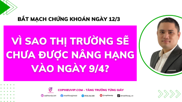 Bắt mạch chứng khoán ngày 12/3: Vì Sao Thị Trường Sẽ Chưa Được Nâng Hạng Vào Ngày 9/4?