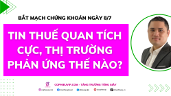 Bắt mạch chứng khoán ngày 8/7/2025: Tin thuế quan tích cực, Thị trường phản ứng thế nào?