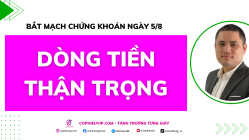 Bắt mạch chứng khoán ngày 5/8/2025: Dòng tiền thận trọng