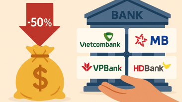 Giảm 50% dự trữ bắt buộc: vốn nào sẽ chảy về VCB, MBB, HDB, VPB?