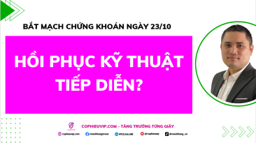 Bắt Mạch Chứng Khoán Ngày 23/10/2025: Hồi Phục Kỹ Thuật Tiếp Diễn?
