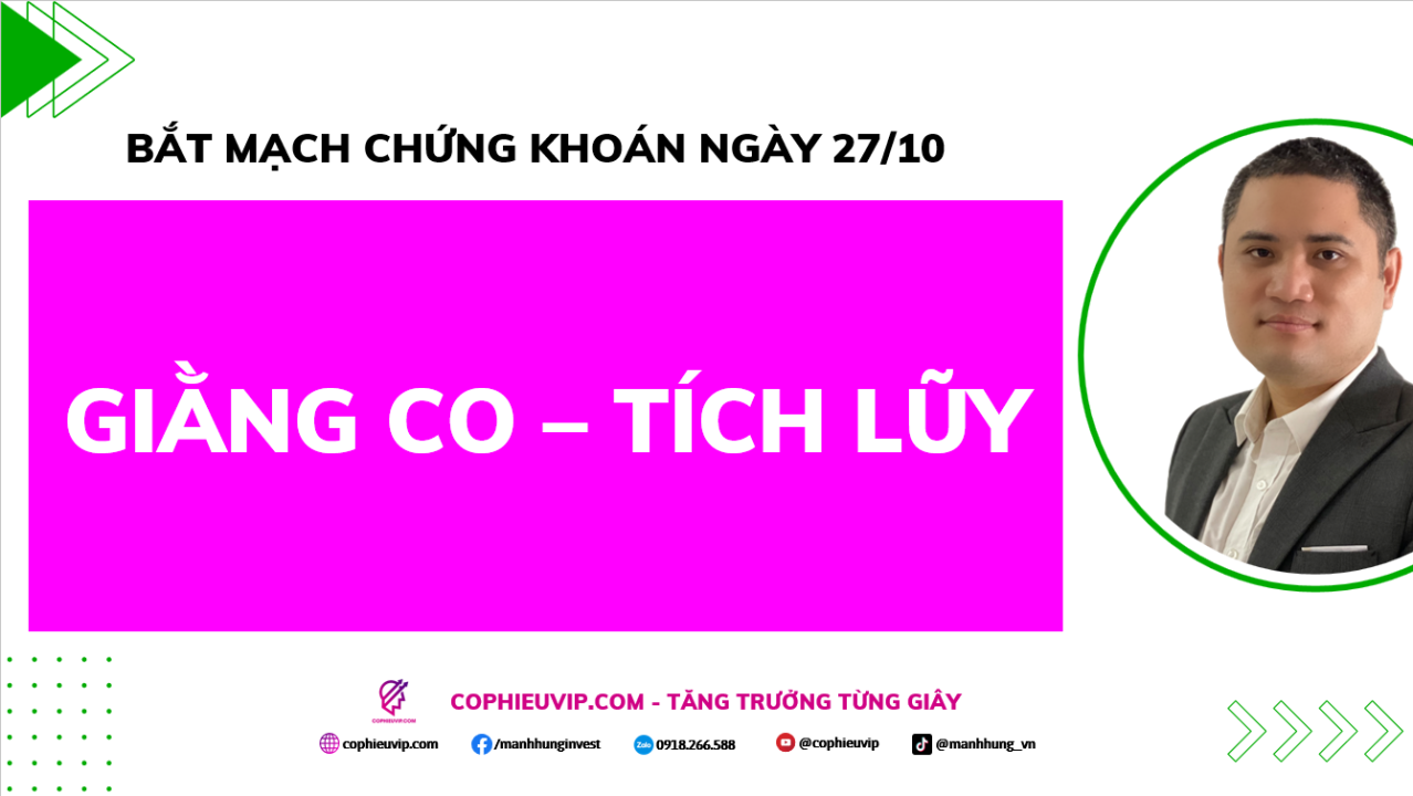 Bắt Mạch Chứng Khoán Ngày 27/10/2025: Giằng Co – Tích Lũy