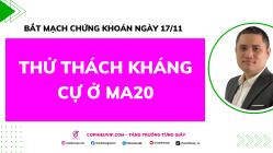 Bắt Mạch Chứng Khoán Ngày 17/11/2025: Thử Thách Kháng Cự Ở MA20