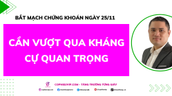 Bắt Mạch Chứng Khoán Ngày 25/11/2025: Cần Vượt Qua Kháng Cự Quan Trọng