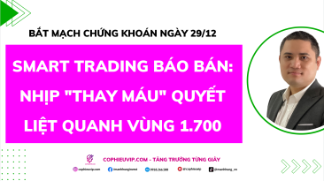 Bắt Mạch Chứng Khoán Ngày 29/12/2025: Smart Trading báo BÁN: Nhịp "thay máu" quyết liệt quanh vùng 1.700 điểm
