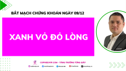 Bắt Mạch Chứng Khoán Ngày 09/12/2025: Xanh Vỏ Đỏ Lòng