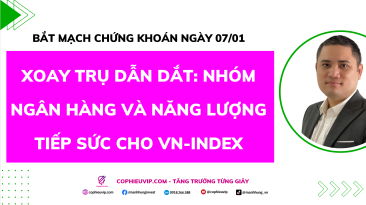Bắt Mạch Chứng Khoán Ngày 07/01/2025: Xoay Trụ Dẫn Dắt, Nhóm Ngân Hàng Và Năng Lượng Tiếp Sức Cho VN-Index Vượt Đỉnh