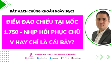Bắt Mạch Chứng Khoán Ngày 10/02/2026: Điểm đảo chiều tại mốc 1.750 - Nhịp hồi phục chữ V hay chỉ là cái bẫy?