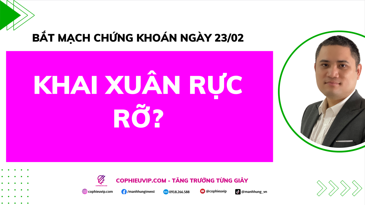Bắt Mạch Chứng Khoán Ngày 23/02/2026: Khai Xuân Rực Rỡ?