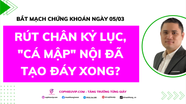 Bắt Mạch Chứng Khoán Ngày 05/03/2026: Rút chân kỷ lục, "Cá mập" nội đã tạo đáy xong?
