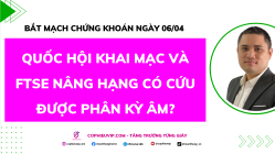 Bắt Mạch Chứng Khoán Ngày 06/04/2026: Quốc hội khai mạc và FTSE nâng hạng có cứu được Phân kỳ âm?