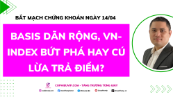 Bắt Mạch Chứng Khoán Ngày 14/04/2026: Basis dãn rộng, VN-Index bứt phá hay cú lừa trả điểm?