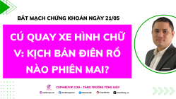 Bắt Mạch Chứng Khoán Ngày 21/05/2026: Cú quay xe hình chữ V, Kịch bản điên rồ nào phiên mai?