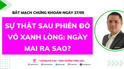 Bắt Mạch Chứng Khoán Ngày 27/05/2026: Sự thật sau phiên đỏ vỏ xanh lòng, Ngày mai ra sao?