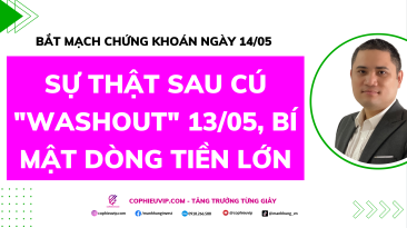 Bắt Mạch Chứng Khoán Ngày 14/05/2026: Sự thật sau cú "washout" 13/05, Bí mật dòng tiền lớn