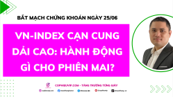 Bắt Mạch Chứng Khoán Ngày 25/06/2026: VN-Index cạn cung dải cao, Hành động gì cho phiên mai?