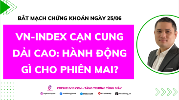 Bắt Mạch Chứng Khoán Ngày 25/06/2026: VN-Index cạn cung dải cao, Hành động gì cho phiên mai?