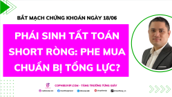 Bắt Mạch Chứng Khoán Ngày 18/06/2026: Phái sinh tất toán Short ròng: Phe Mua chuẩn bị tổng lực?